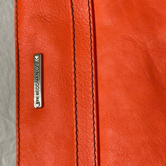 Rebecca Minkoff Mac Clutch Bag in Orange - Picture 9 of 17